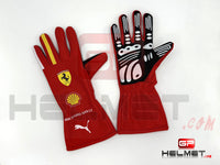 Charles Leclerc 2024 Racing gloves / Team Ferrari F1