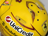 Hamilton 2025 Merbourne F1 Helmet / Team Ferrari