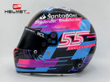 Carlos Sainz 2023 MIAMI Helmet / Ferrari F1