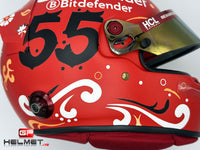 Carlos Sainz 2024 Mexico GP Helmet / Ferrari F1