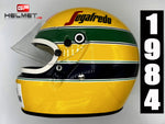 Ayrton Senna 1984 Replica Helmet / Team Toleman F1