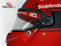 Charles Leclerc 2023 Canadian GP Gilles Villeneuve Helmet Tribute