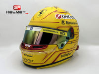 Hamilton 2025 Merbourne F1 Helmet / Team Ferrari
