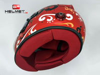 Carlos Sainz 2024 Mexico GP Helmet / Ferrari F1