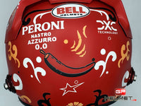 Carlos Sainz 2024 Mexico GP Helmet / Ferrari F1