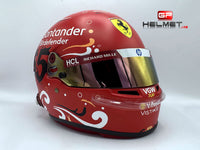 Carlos Sainz 2024 Mexico GP Helmet / Ferrari F1