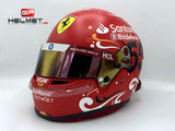 Carlos Sainz 2024 Mexico GP Helmet / Ferrari F1