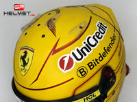 Hamilton 2025 Merbourne F1 Helmet / Team Ferrari