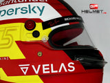 Carlos Sainz 2022 F1 Helmet / Ferrari F1