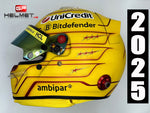 Hamilton 2025 Merbourne F1 Helmet / Team Ferrari