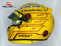 Hamilton 2025 Merbourne F1 Helmet / Team Ferrari