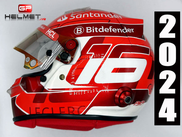 Charles Leclerc 2024 F1 Helmet / Ferrari F1