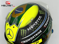 Lewis Hamilton 2023 Brazil GP F1 Helmet