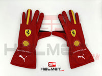 Charles Leclerc 2024 Racing gloves / Team Ferrari F1