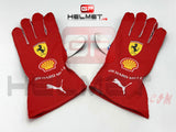Charles Leclerc 2025 Racing gloves / Team Ferrari F1