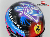 Carlos Sainz 2023 MIAMI Helmet / Ferrari F1