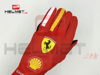 Charles Leclerc 2024 Racing gloves / Team Ferrari F1