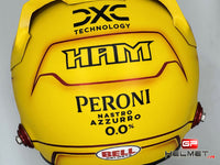 Hamilton 2025 Merbourne F1 Helmet / Team Ferrari