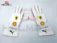 Charles Leclerc & Lewis Hamilton  2025 MIAMI Racing Gloves / Ferrari F1