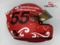 Carlos Sainz 2024 Mexico GP Helmet / Ferrari F1