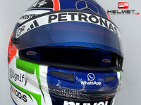 Kimi Antonelli 2025 F1 Helmet / Team AMG
