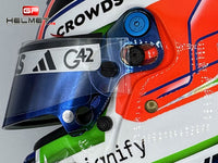 Kimi Antonelli 2025 F1 Helmet / Team AMG