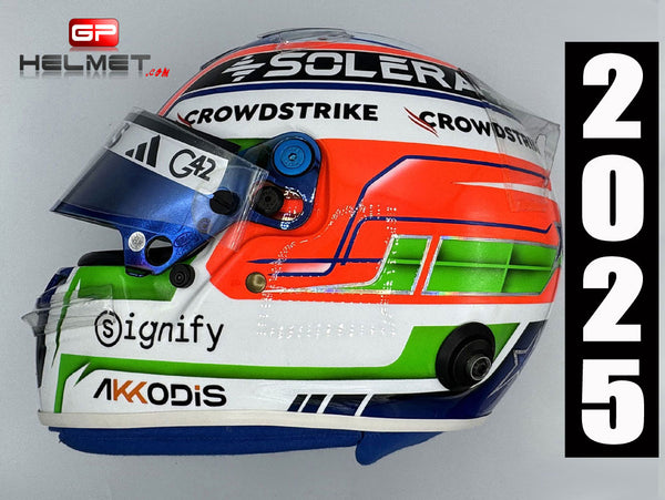 Kimi Antonelli 2025 F1 Helmet / Team AMG