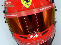 Charles Leclerc 2024 F1 Helmet / Ferrari F1