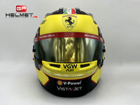 Charles Leclerc 2023 MONZA GP F1 Helmet / Ferrari F1