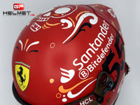 Carlos Sainz 2024 Mexico GP Helmet / Ferrari F1
