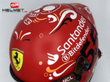 Carlos Sainz 2024 Mexico GP Helmet / Ferrari F1