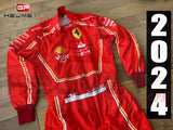 Charles Leclerc 2024 Racing Suit / Ferrari F1