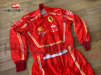 Charles Leclerc 2024 Racing Suit / Ferrari F1