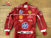 Charles Leclerc 2025 Racing Suit / Ferrari F1