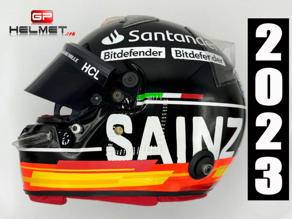 Carlos Sainz 2023 MONZA Helmet / Ferrari F1