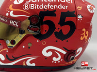 Carlos Sainz 2024 Mexico GP Helmet / Ferrari F1