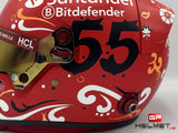 Carlos Sainz 2024 Mexico GP Helmet / Ferrari F1