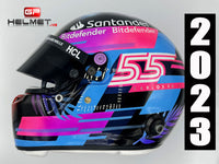 Carlos Sainz 2023 MIAMI Helmet / Ferrari F1