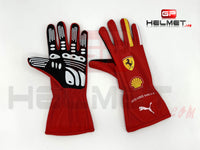 Charles Leclerc 2024 Racing gloves / Team Ferrari F1