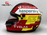 Carlos Sainz 2022 F1 Helmet / Ferrari F1