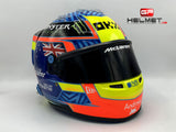Oscar Piastri 2024 F1 Helmet / McLaren F1