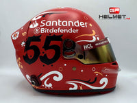 Carlos Sainz 2024 Mexico GP Helmet / Ferrari F1