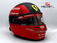 Charles Leclerc 2023 Canadian GP Gilles Villeneuve Helmet Tribute