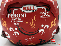 Carlos Sainz 2024 Mexico GP Helmet / Ferrari F1