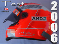 Michael Schumacher 2006 TESTS Replica Helmet / Ferrari F1