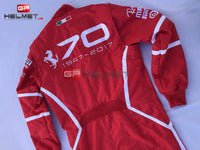 Vettel 2017 Racing Suit / Ferrari 70th Anniversary Monza GP