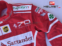 Vettel 2017 Racing Suit / Ferrari 70th Anniversary Monza GP