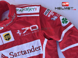 Vettel 2017 Racing Suit / Ferrari 70th Anniversary Monza GP