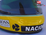 Ayrton Senna 1990 RHEOS Helmet / Team Mc Laren F1