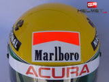 Ayrton Senna 1990 RHEOS Helmet / Team Mc Laren F1